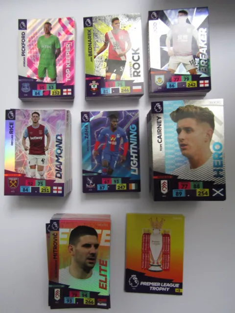 Panini Adrenalyn XL Premier League 2020/21 No`s 370-468 Foil Cards Choice (ef10)