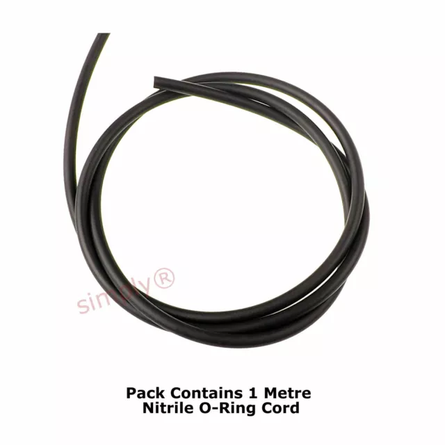 3mm Section NITRILE 70 O-Ring Cord