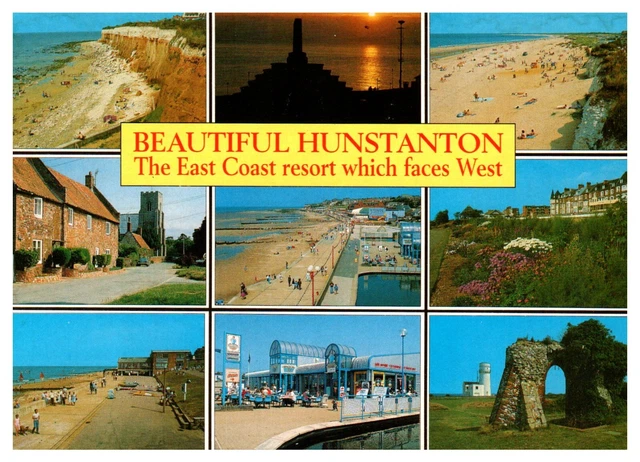 Postcard HUNSTANTON EAST COAST RESORT (REF.S11)