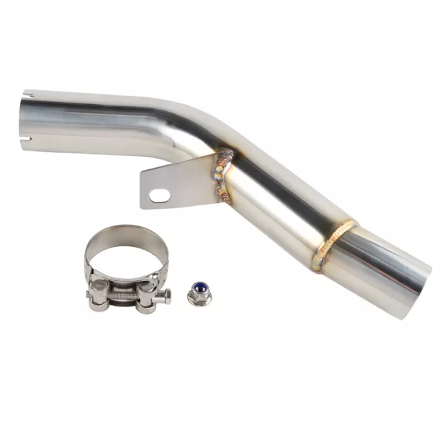 Exhaust Mid Pipe Eliminator For Suzuki GSXR 600 750 GSX-R Stainless 08 09 10