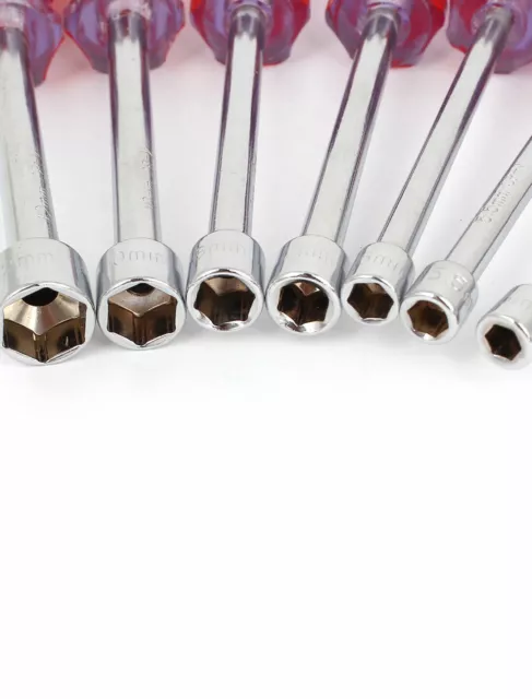 5mm - 12mm-Écrou Hexagonal Clé Outils Tournevis À Douille 7 Pièces 3