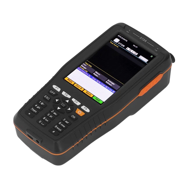 (EU-Stecker 100-240 V)Glasfaser-Tester Tragbarer Glasfaser-Lichtleistungsmesser✈