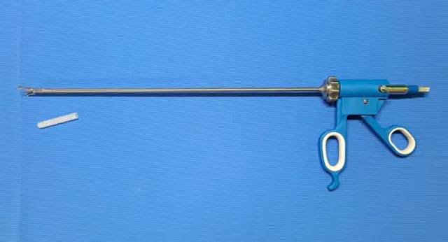 1pc Laparoscopic Bissinger Bipolar Fenestrated 5mmx330mm SS Surgical Instruments
