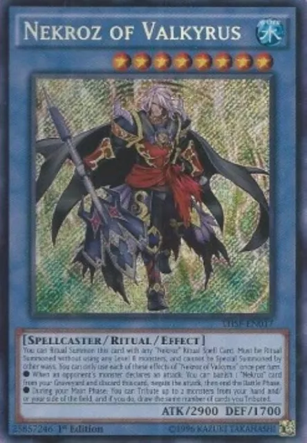 Yugioh-Nekroz of Valkyrus-Secret Rare-UNL-THSF EN017 (NM)