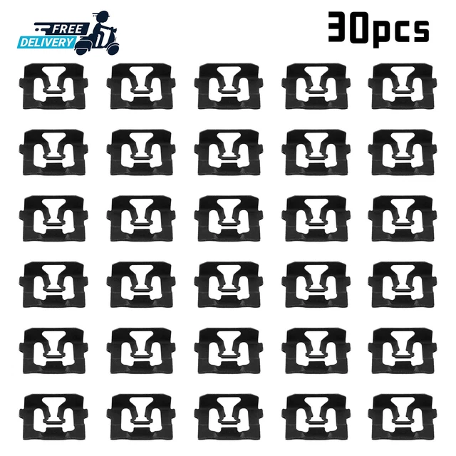 FORD F100 F150 F250 F350 Windshield Trim Molding Clips 30 pcs 026