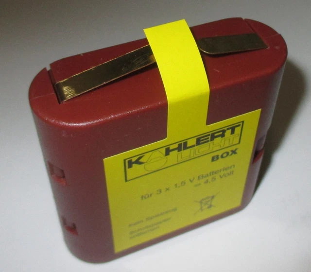 Batteriehalter Für 3 AA-Batterien – Mit Ein/Aus-Schalter, Abdeckung & Kabeln, 4,5V Ausgang, 2 Stück