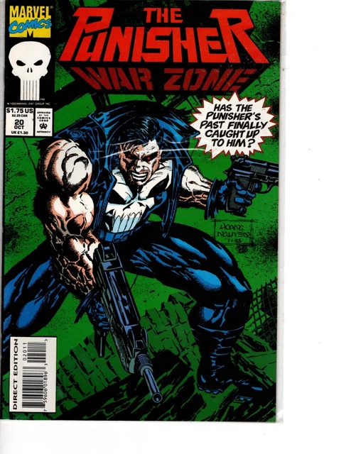 The Punisher War Zone 7 comic lot.