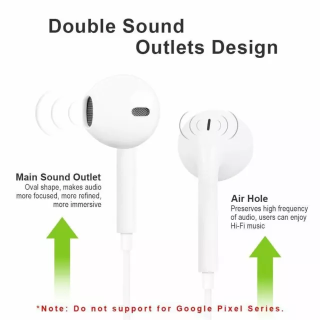 Auriculares Usb Tipo C Type C Smartphone Tablet Micrófono Xiaomi Samssung Huawei