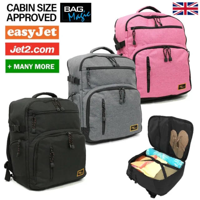 Bordlite EASYJET Approved Cabin Rucksack 45 x 20 x 25cm | Hand Luggage Backpack