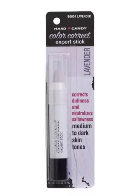 NEW Hard Candy Color Correct Expert Stick Lavender Medium to Dark Skin Tones
