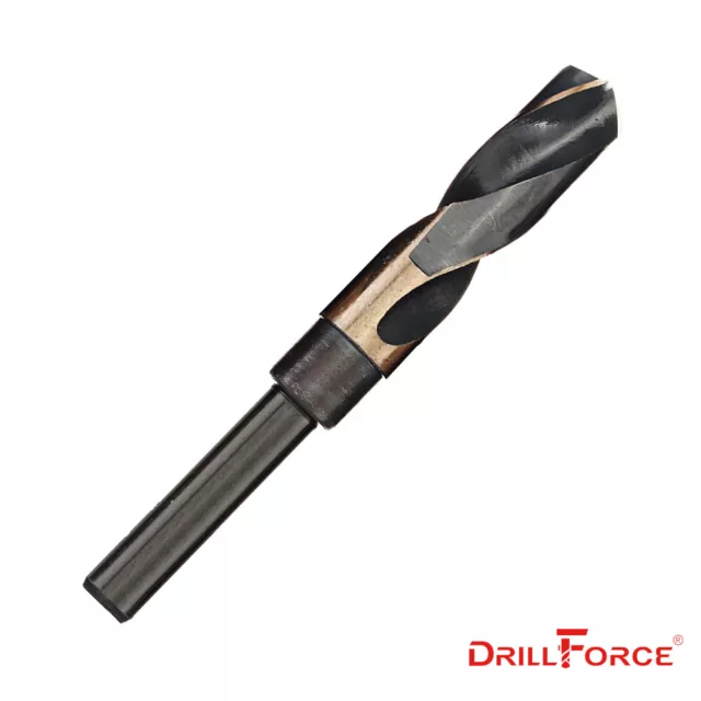 Drillforce 13/16 in. S&D Silver Deming HSS Cobalt M35 1/2" Shank Drill Bit