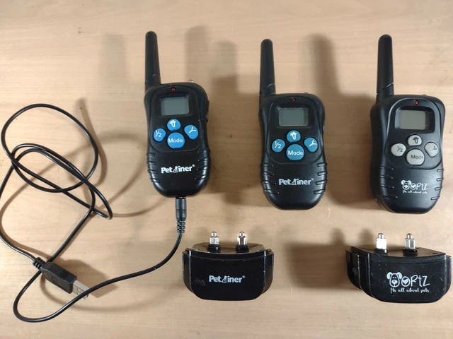 Petrainer Remote Dog Training Collar Lot | Untested As-Is