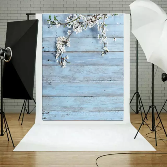 T0# Pear Flowers Photography Background Cloth Studio Art Backdrops Decor