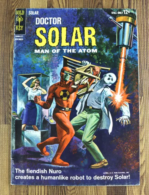 1963 Gold Key Comics Doctor Solar Man Of The Atom #6 FN/FN+