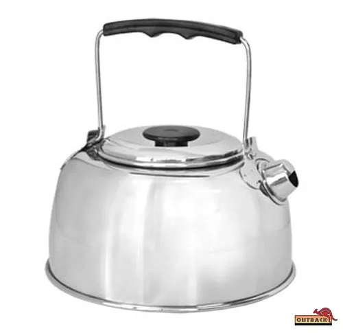 Compact Outback Stainless Steel Camp Kettle 950 ml Hiking Camping Cadets Scouts
