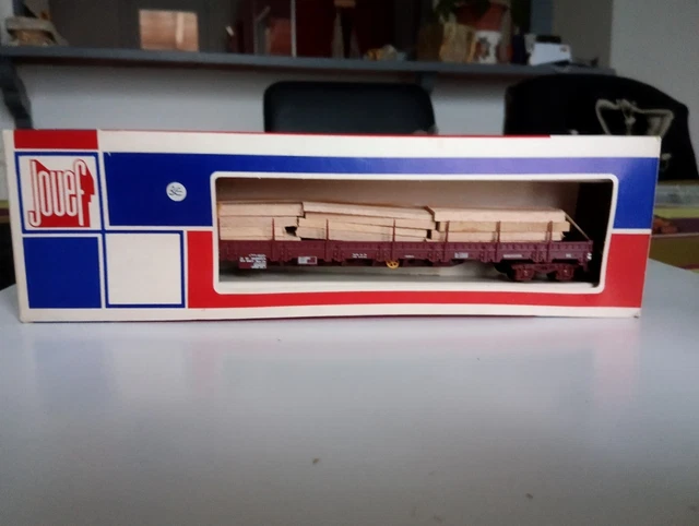 Wagon Ho Jouef - Toit Gris, Modèle 51 - Occasion - Pour Collection Ou Réseau De Train Miniature