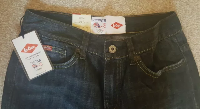 Team GB Olympic athlete issue Lee Cooper ladies Jeans Very Rare!