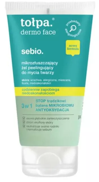Tolpa Dermo Visage Sebio Gel Micro-Exfoliant Exfoliant