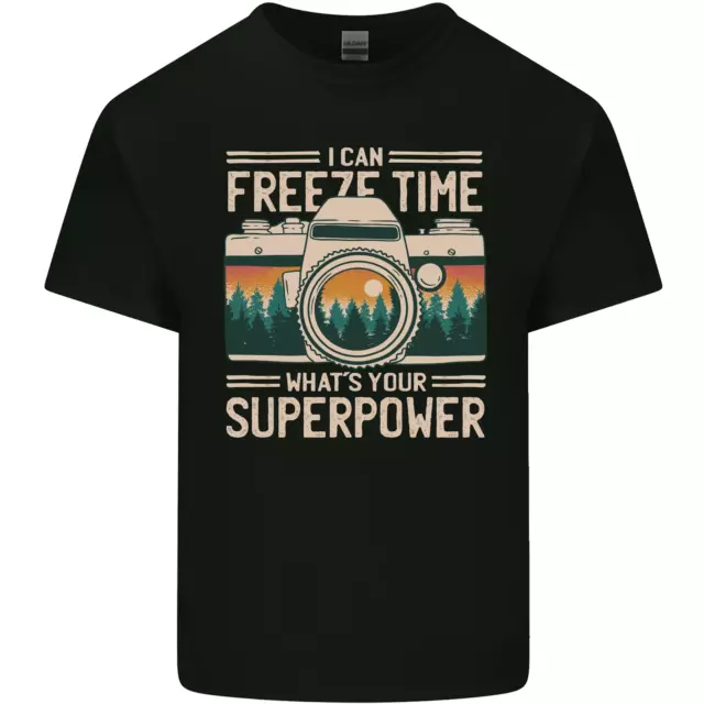 Freeze Time Photographer Photography Kids T-Shirt Childrens