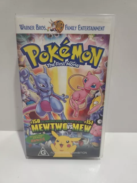 Pokemon Mewtwo Returns VHS / 1990s 90s 1980s 80s / Vintage 