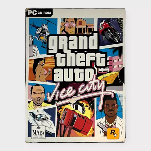 Grand Theft Auto Vice City and GTA 3 The Xbox Collection CIB Complete Map  Manual