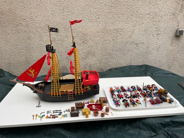 Cordage (hauban) Jaune Playmobil Pirates Pour Bateaux - 3 Brins, 32cm - Occasion