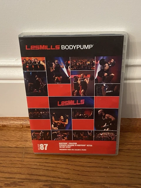 LOT ~ (7) Les Mills Body Pump CD / DVD Releases ~ 80, 81, 82, 83