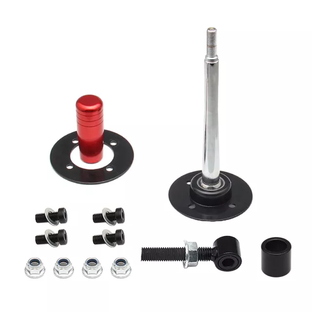 Drift Tuning Short Shifter passend für 85 10 BMW E34 E39 E6x Z3 178mm Griff rot