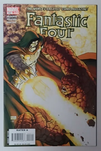 Fantastic Four #552 (Marvel 2008) Nos Est~9.4 Nm Grade, "The Middle Of The End"!
