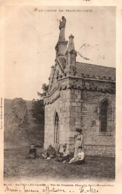 CPA 25 - BALUME LES LADIES (Doubs) - 10. Chapel of Saint-Hermenfroy, Val de Cusance