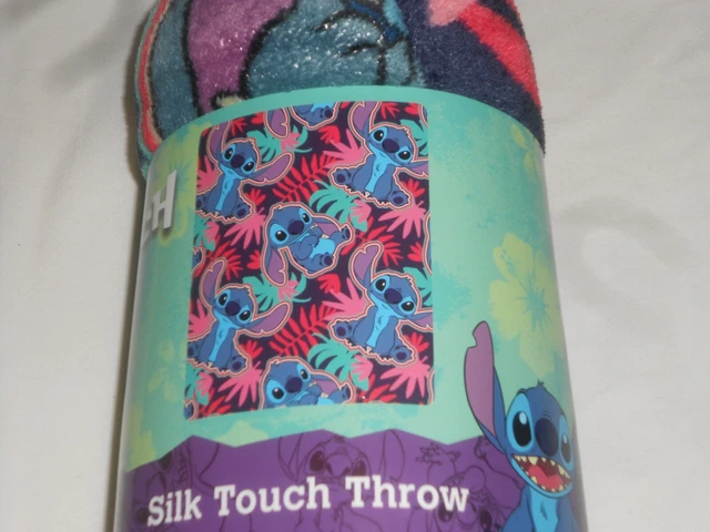 NEW, DISNEY STITCH Silk Touch Throw