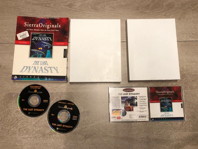 Jeu PC Conqueror AD 1086 Sierra - Version FR Big Box - Ancien Jeu Stratégie