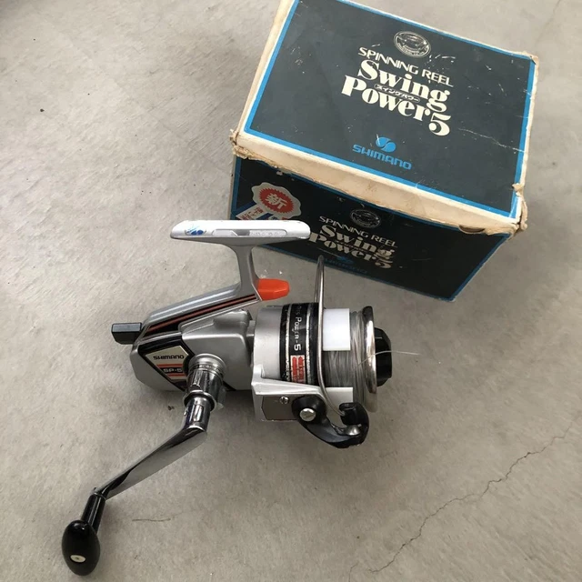 シマノ　swingpower5 スイングパワー5 スピニングリール SHIMANO SWINGPOWER5 SWING Power 5 Spinning Reel Vintage