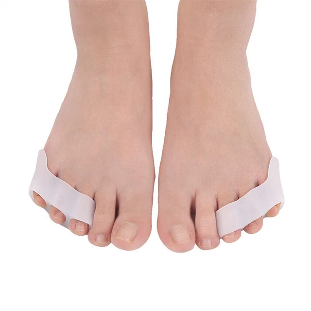 Nuevo corrector de dedos Pinky Valgus 1 par de herramientas para el cuidado de los pies gel de silicona