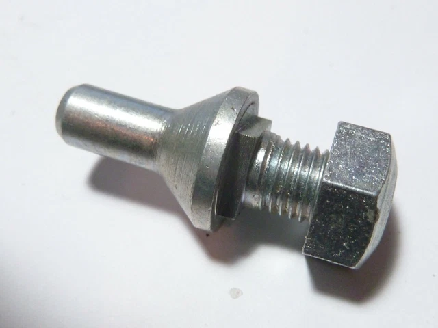 2 Bulloni Fissaggio Cavalletto Per MOTOBECANE AV49, Scorta Vecchio Stock, Francese, Non Montati - Foto 4