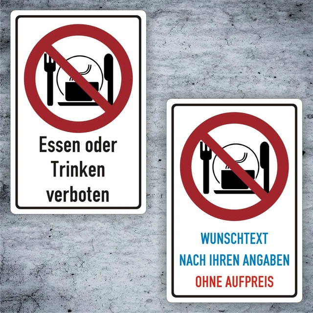 Kombi Verbotsschild Hier Kein Hundeklo | Kombi-Verbotsschilder