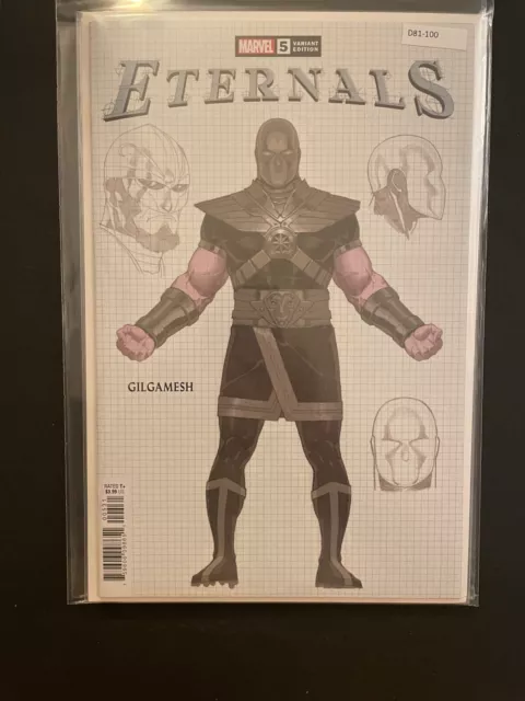 Eternals 5 Variant High Grade 9.8 Marvel Comic Book D81-100