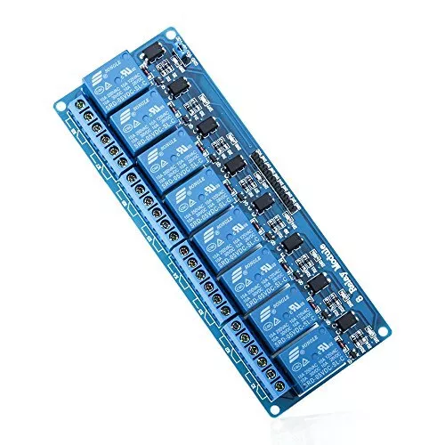 ELEGOO 8 Channel DC 5V Modulo Relay con Accoppiatore Ottico per UNO R3 Mega 1...