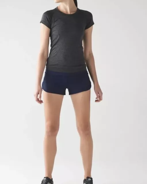 Lululemon Speed Shorts Mesh in Deep Navy Size 2