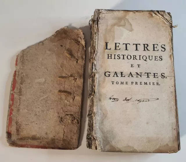 MME DU NOYER-Lettres historiques et galantes de Madame Du Noyer -Tome 1er- 1739 3