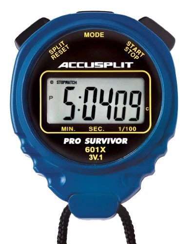 Pro Survivor - A601X Stopwatch, Clock, Extra Large Display (Blue)