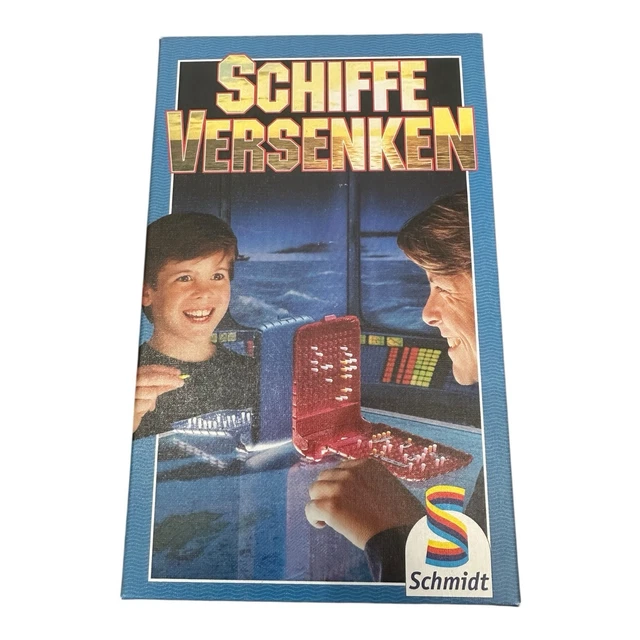 Schmidt Spiele Schiffe Versenken Reisespiel | Metalldose Klassiker