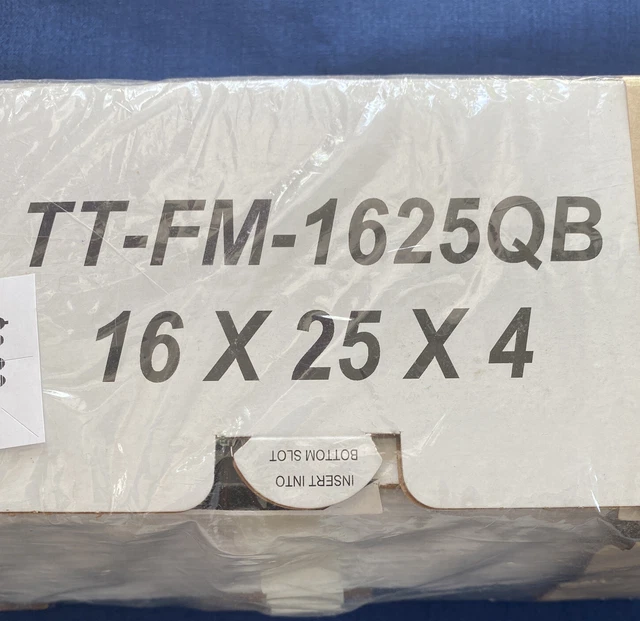(1) TopTech QwikBox TT-FM-2025QB OEM Replacement Filter 20"x 25"x 4" MERV 11