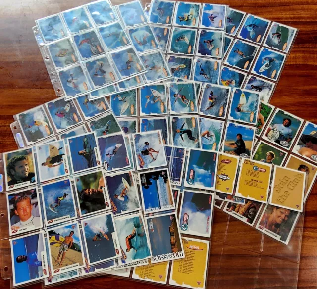 Australian Surfing Sets Bulk Lot 1993 1994 1995 Hot Surf Kelly Slater Vintage