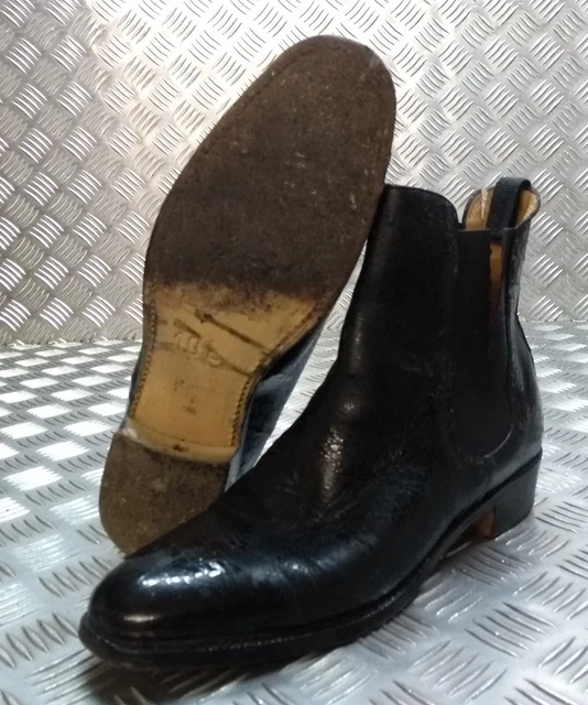 HCAV CHELSEA BOOTS British Army Cavalry Uniform With Spur House Size 10 ...