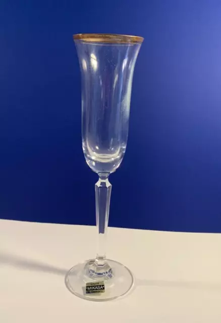 Mikasa Crystal WHEATON Fluted Champagne Glass 9 3/4"