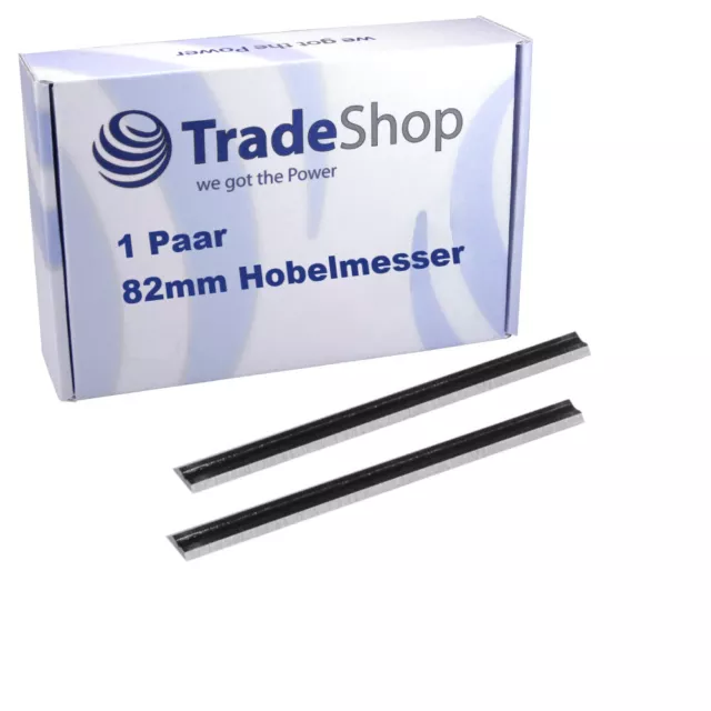 2x Profi Hobelmesser Ersatzmesser HSS 82mm für Bosch PHO 200, PH 300, PHO 25-82