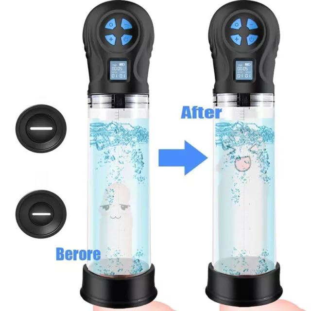 Automatische elektrische Penispumpe Penisvergrößerung Impotenzhilfe Vacuumpumpe