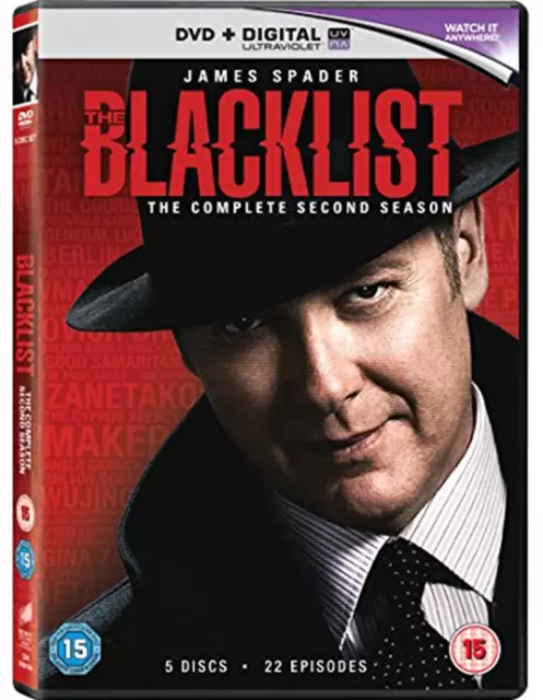 The Blacklist - Season 2 DVD (2015) James Spader