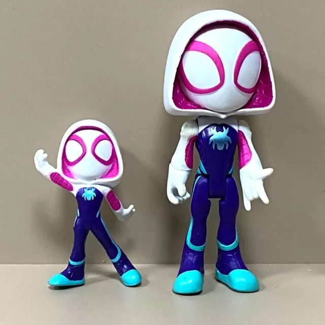 Pack Marvel Spidey And His Amazing Friends Ghost-Spider & Mini Gwen Figures Toys